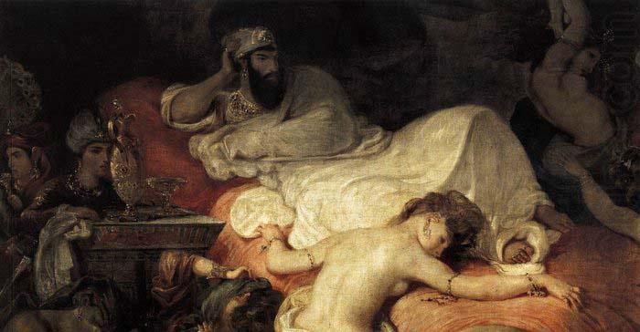 Eugene Delacroix The Death of Sardanapalus china oil painting image